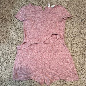 Brand New With Tags Pink Soft Justice Romper Girls Size 18